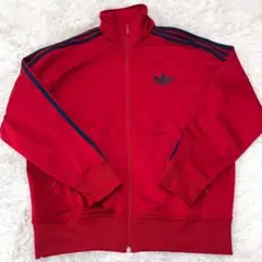古着 adidas アディダス レッド トラックジャケット ファイヤーバード