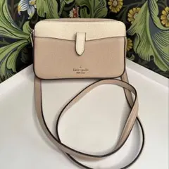 美品♡kate spade ケイトスベードレザーショルダーウォレットバッグ