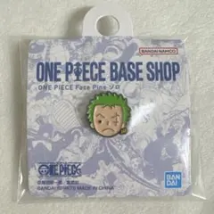 ワンピース ベースショップ　ゾロ　face pins フェイスピン