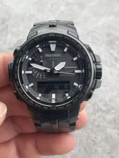 CASIO PRO TREK PRW-6100Y 電波ソーラー　プロトレック