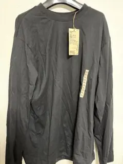 無印良品 クルーネック長袖Tシャツ XLサイズ 新品未使用