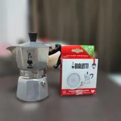 Bialetti 2カップ + パッキン&フィルター セットのサムネイル
