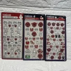 Baymaxボンボンドロップシール3枚セット硬いタイプ