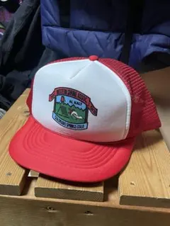 90s CAPITAL トラッカーキャップ レッド