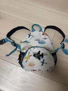 美品　BIT'Z 飛行機柄 キッズ リュックのサムネイル