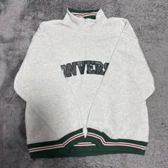 converseハーフジップ