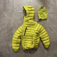 【超希少❗️】columbia ダウン　蛍光グリーン　極美品❗️ XS
