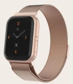 Apple Watch用 ローズゴールド メッシュバンド