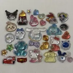 ㊾ボンボンドロップシール　立体シール　フレークシール　キャラクター