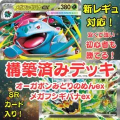 メガフシギバナex オーガポンみどりのめんex 構築済みデッキ