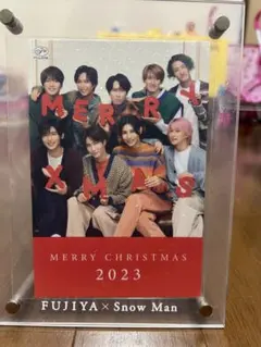 SnowMan 不二家クリスマスケーキ特典 フォトスタンド