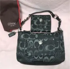 再値下げ14,000→13,000コーチ   バッグと財布のセット