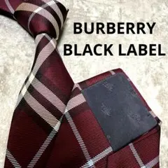 【✨極美品✨】BURBERRY BLACK LABEL ネクタイ ノバチェック