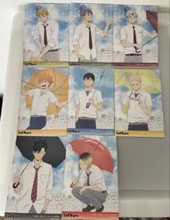 ハイキュー アニメイト特典 雨上がりの帰り道 ポストカード 全8種 ②
