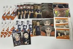 ハイキュー　烏野　3年生　澤村　東峰　菅原　ウエハース　ぱしゃこれ　トランプ