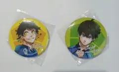ブルーロック　潔世一&蜂楽廻　缶バッジ2個セット