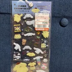 ポムポムプリン クリアキャンディシール