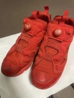 【美品】Reebok インスタポンプフューリー レッド 27.5cm