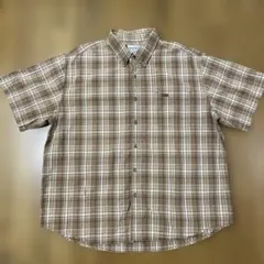Carhartt カーハート半袖チェックシャツ XXL