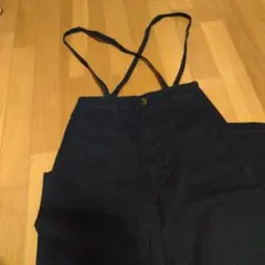 ネイビー ズボン パンツ サロペット М