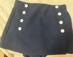 ZARA ザラ ネイビー スコートxs