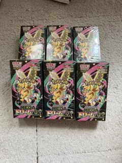ポケモンカード メガドリームex 5ボックス シュリンクあり - メルカリ