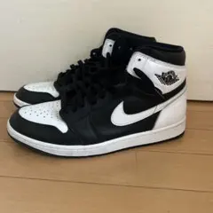 NIKE AIR JORDAN 1 HIGH ブラック ホワイトのサムネイル