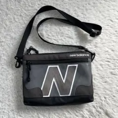 New Balance ショルダーバッグ グレー/ブラック