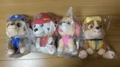 パウパトロールぬいぐるみ４体セット