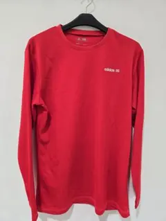 アディダス　スポーツ　ロングTシャツ　adidas 長袖 サイズO