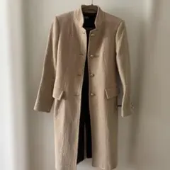未使用ZARA ベージュ ロングコート S
