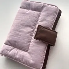 A6 バインダー　韓国　キルティング　シール帳　システム手帳　リフィル付き