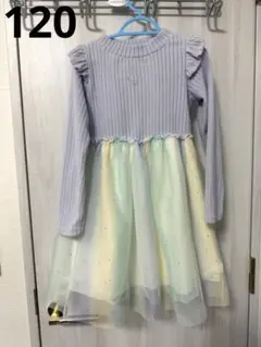 チュールワンピース　120cn