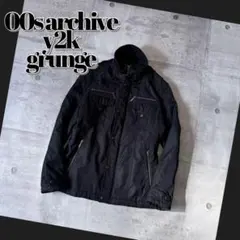 00s archive tracker jacket quilting y2k