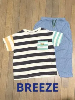 BREEZE  男の子服　ボーダーTシャツ　パンツ　まとめ売り　110 120