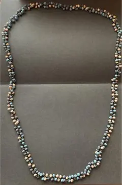 ネックレスブルー系　ハワイ風