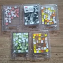 DAISO ガラスタイル 5点セット