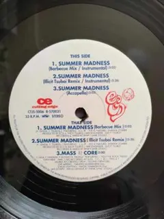 ECD「SUMMER MADNESS」「Mass 対 Core 」レコード ECD「SUMMER MADNESS」「Mass 対 Core 」レコード - メルカリ