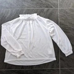 【試着のみ美品】コムサイズムCOMME CA ISM 白 ブラウス 130