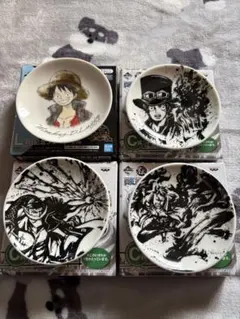 ワンピース　小皿　4枚セット