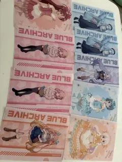 韓国限定ブルアカコラボカフェブルーアーカイブ 特典A4ポスター ①