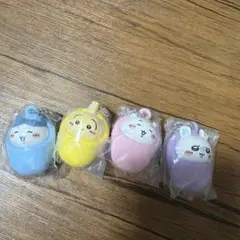 ちいかわ おくるみマスコットチャーム　全4種　コンプリート