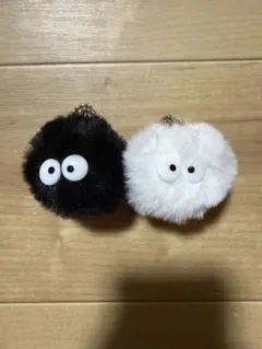 まっくろくろすけキーホルダー2個
