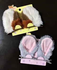 ズートピア Zootopia MINISO ジュディ＆ニック 耳 ヘアピン