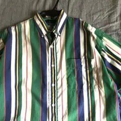 Polo Ralph Lauren マルチカラー ストライプ ボタンダウンシャツ