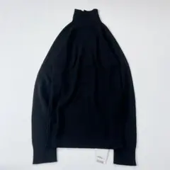 未使用✨マーガレットハウエル×ジョンスメドレー タートルネック　ニット　黒