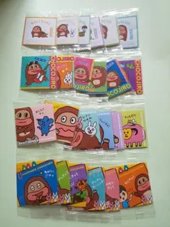 未使用 ノーマルコンプセット サク山チョコ次郎 シール 24種類セット 第1弾