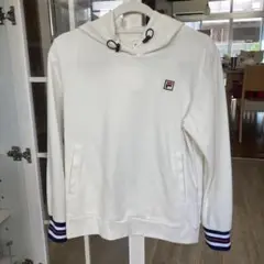 FILA フード付きスウェット ホワイトⓂ️