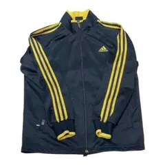 adidas ジャージ上下セット ネイビー/イエロー　xs