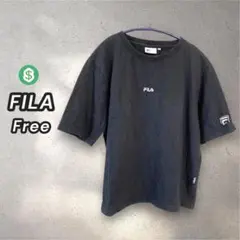 ＄9 FILA ロゴ 刺繍 Tシャツ カットソー